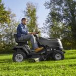 Alpina AT3 98 HA - Tractor cortacésped con motor Stiga ST 400