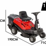 Tractor Cortacésped Minirider Geotech RM 75-610 C - Motor de 224cc
