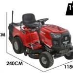 Tractor cortacésped Troy Bilt Horse 105T-R - cambio hidrostático - recogedor
