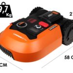 Worx Landroid WR165E con perímetro - Robot cortacésped - batería 20V y 2Ah - M500 2.0