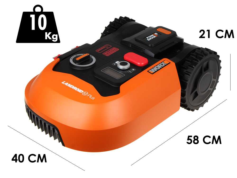 Worx Landroid WR167E - Robot cortacésped con perímetro batería 20V y 4Ah - M700 2.0 Worx Landroid WR167E - Robot cortacésped con perímetro batería 20V y 4Ah - M700 2.0