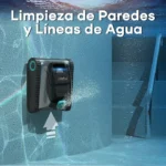 Aiper Robot de piscina Scuba S1 Funcionamiento con batería - Específico para Piscinas de hasta 150 m² - Potencia de filtración 15.900 lh