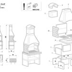 Barbacoa Module Grill de obra para leña y carbón - Palazzetti Ariel