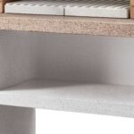 Barbacoa Module Grill de obra para leña y carbón - Palazzetti Ariel