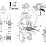 Barbacoa de cemento para carbón Palazzetti Aral GR