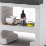 Barbacoa de cemento para carbón Palazzetti Aral GR