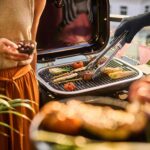 Barbacoa eléctrica portátil - Parrilla 49 x 33 cm - Weber Lumin Black 1502045