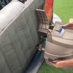 Piscina de hidromasaje spa Intex Cuadrada Chevron Deluxe 28472EX - Ø193x71 cm