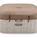 Piscina de hidromasaje spa Intex Cuadrada Chevron Deluxe 28472EX - Ø193x71 cm