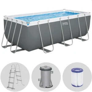 Piscina desmontable Bestway Power Steel 56456 - 412x201x122 cm