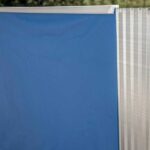 Piscina desmontable Gre Pacific ovalada de acero aspecto madera - 730 x 375 x 120 cm