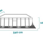 Piscina desmontable Intex Prisma Frame 26792NP - 488x244x107 cm