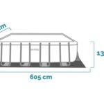 Piscina desmontable Intex Ultra XTR Frame 26356NP - 549x274x132 cm