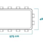 Piscina desmontable Intex Ultra XTR Frame 26374NP - 975x488x132 cm