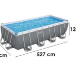 Piscina desmontable para 5-6 personas Bestway Steel Pro Max 56670 - 488x244x122 cm