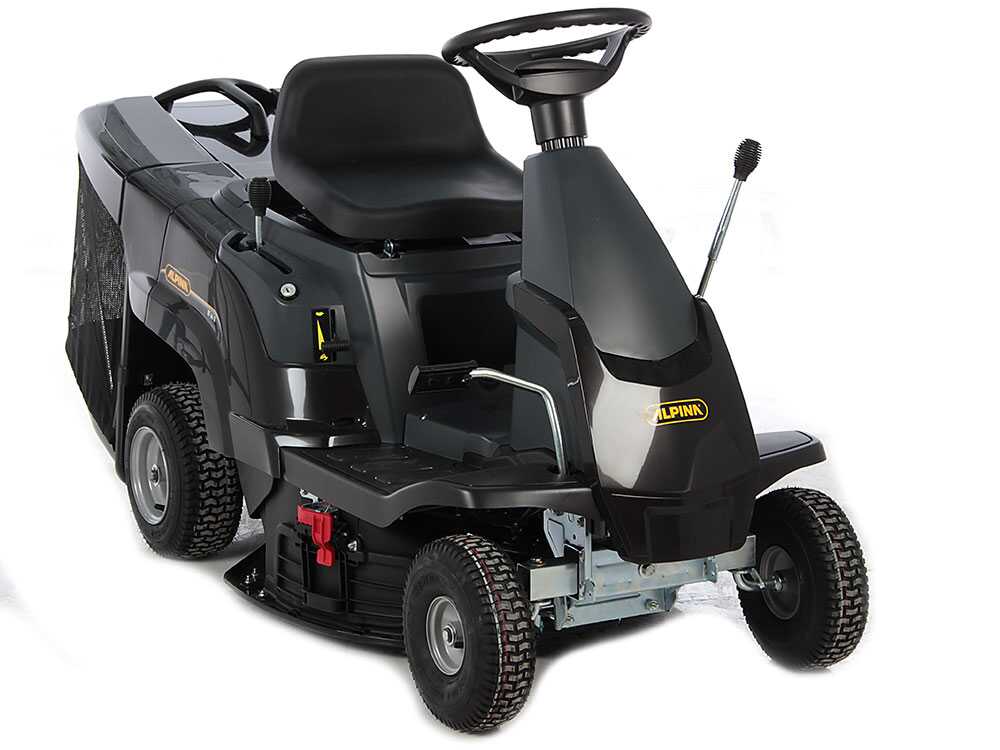 Tractor cortacésped Alpina AT2 66 QA - Motor 224 cc - Recogedor Tractor cortacésped Alpina AT2 66 QA - Motor 224 cc - Recogedor