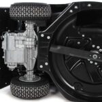 Tractor cortacésped Alpina AT2 66 QA - Motor 224 cc - Recogedor