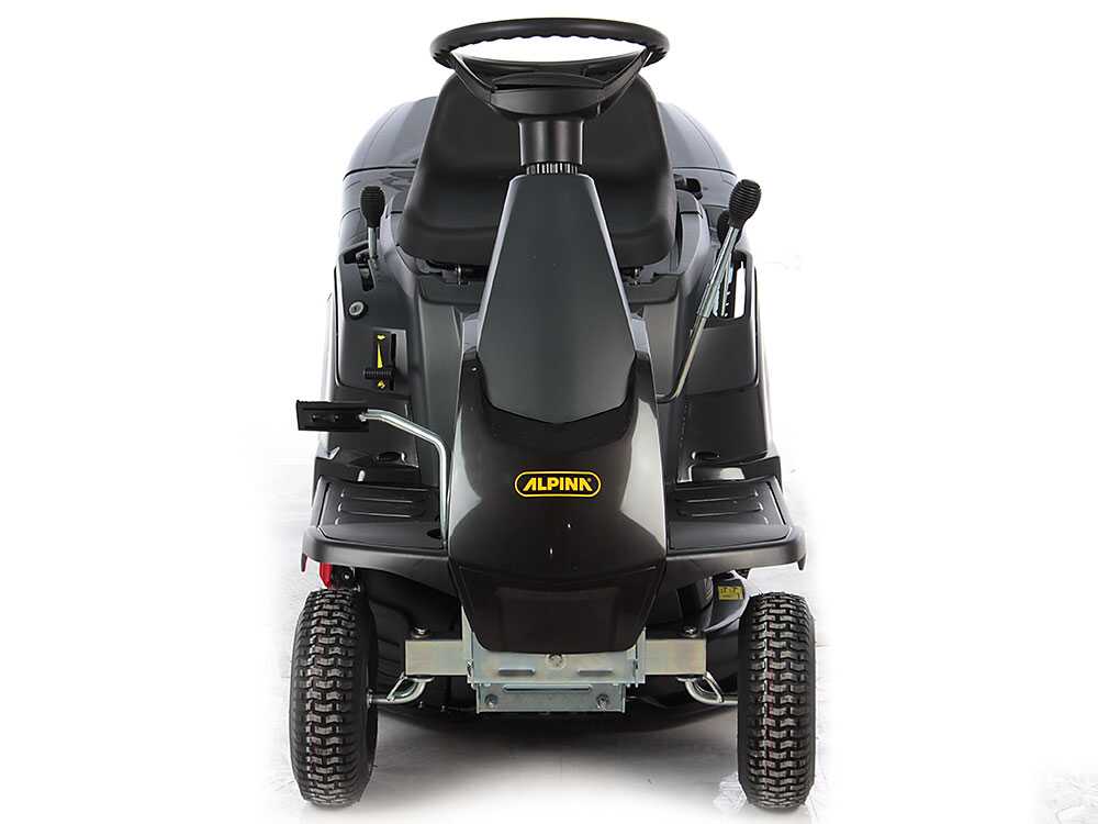 Tractor cortacésped Alpina AT2 66 QA - Motor 224 cc - Recogedor Tractor cortacésped Alpina AT2 66 QA - Motor 224 cc - Recogedor