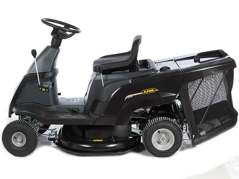 Tractor cortacésped Alpina AT2 66 QA - Motor 224 cc - Recogedor Tractor cortacésped Alpina AT2 66 QA - Motor 224 cc - Recogedor