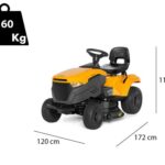 Tractor cortacésped Stiga Tornado 398 M - cambio mecánico y salida lateral